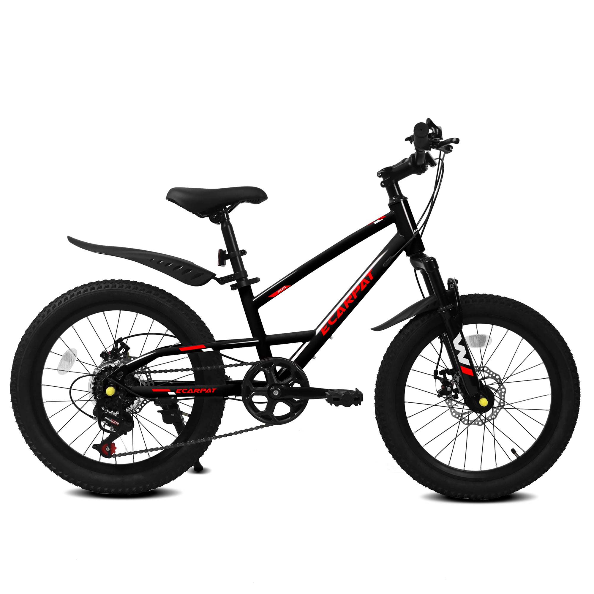 A20184 20 Inch Mountain Kids Bike For Boys & Girls, Ages 6-12, 7-Speed With Front Suspension - Image 7