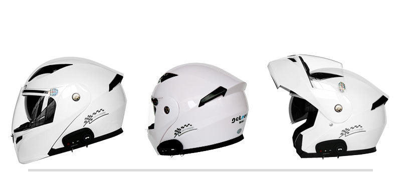 Motorcycle Bluetooth Helmet Motorcycle Helmet Comes with FM - Image 12
