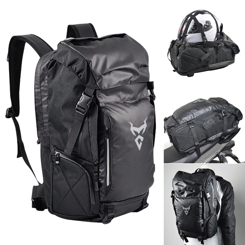 Multifunctional Motorcycle Travel Backpack Shoulder Helmet Bag - Image 6