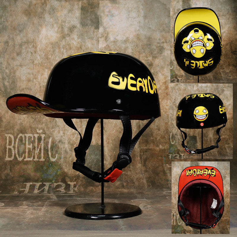 Motor Car Half Helmet Scooter Scoop Helmet Helmet - Image 9