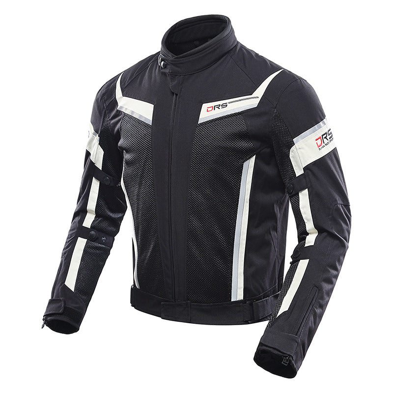 Men And Women Summer Motorcycle Jacket Breathable Jacket - Image 5