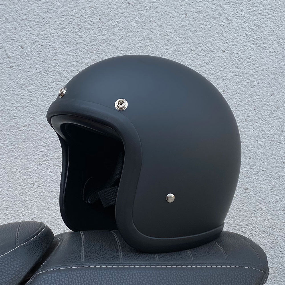Helmet Half Helmet Retro Helmet FRP Motorcycle Helmet - Image 14
