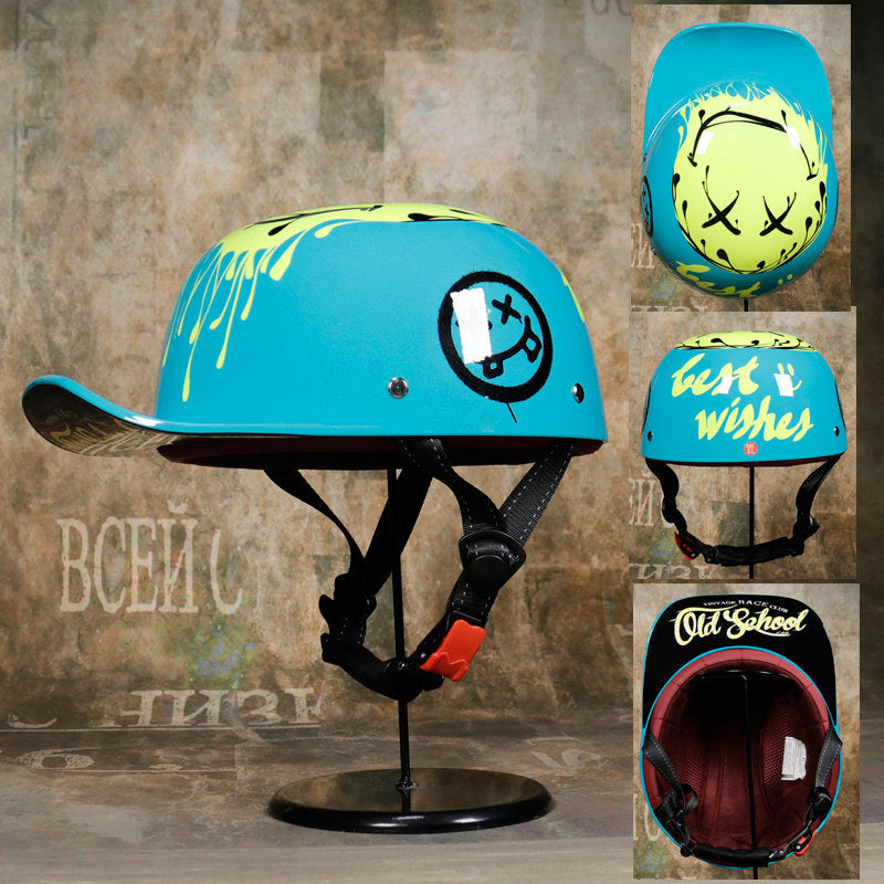 Motor Car Half Helmet Scooter Scoop Helmet Helmet - Image 3