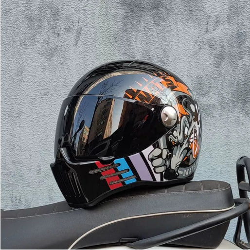 Motorcycle Certification Harley Retro Helmet Men And Women - Image 12