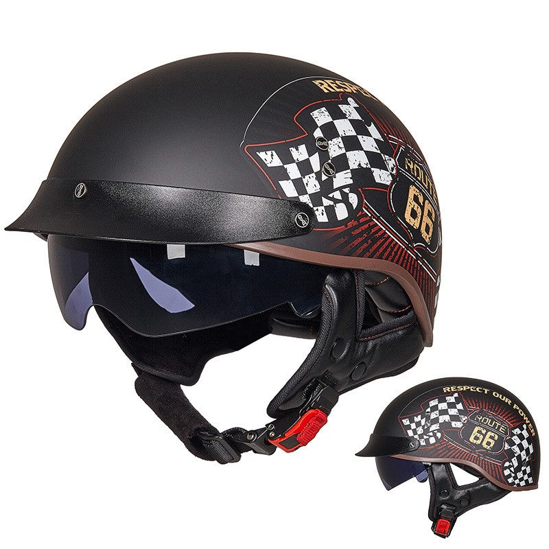 Motorcycle Vintage Motorcycle Helmet - Image 5