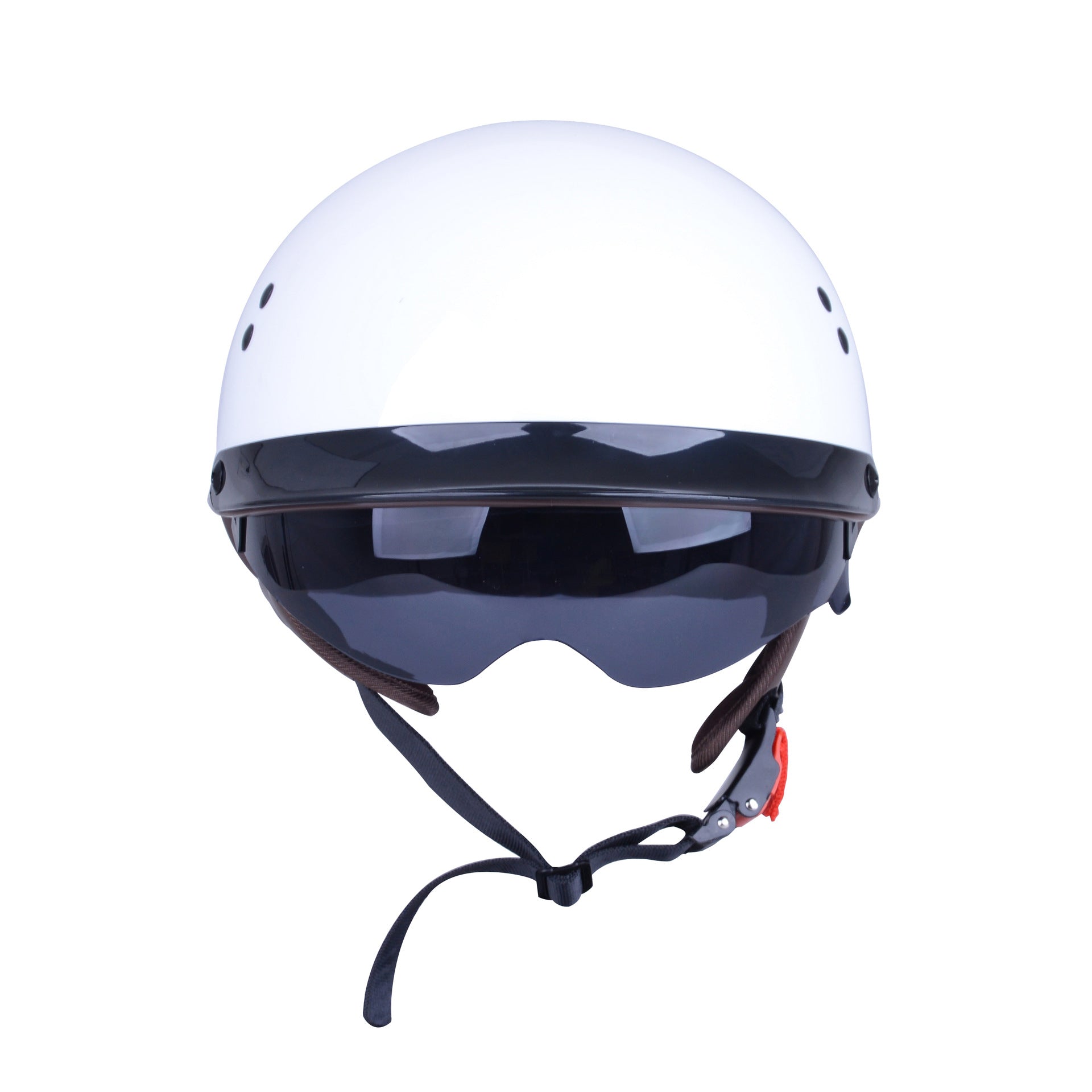 Retro Motorcycle Four-season Men's Harley Riding Helmet - Image 2